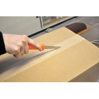 長谷川刃物　段ボールのこ　ダンちゃんキャップ付ＤＣー１９１Ｃ　3本　（直送品）