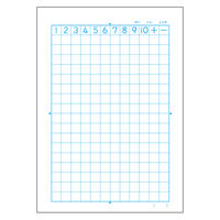 日本ノート　かんがえる学習帳　さんすう　17マス　Ｂ5　Ｌ２　6冊