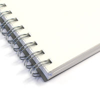 日本ノート F.O.B Wリングノート B6 無地 PTW03B6W 1セット(4冊)