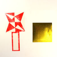 トーヨー 千羽鶴用おりがみ 7cm 20色 1000枚入 002003 1セット(2冊)