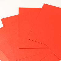 トーヨー 単色おりがみ あか 11.8cm 100枚入 063102 1セット(5冊)