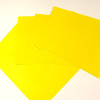 トーヨー 単色おりがみ きいろ 11.8cm 100枚入 063110 1セット(5冊)