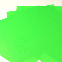 トーヨー 単色おりがみ きみどり 11.8cm 100枚入 063115 1セット(5冊)