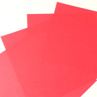 トーヨー 単色おりがみ べに 11.8cm 100枚入 063126 1セット(5冊)