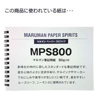 マルマン ルーズリーフ B5 メモリ入6mm罫 60枚 5色 L1231-99 5冊