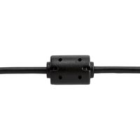 エレコム デジカメ用USBケーブル 平型8ピン フェライトコア 0.5m DGW-F8UF05BK 1個