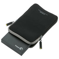 エレコム（ELECOM） HDDケース ネオプレン Sサイズ ブラック HDC-NC002BK 1個