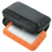 エレコム（ELECOM） HDDケース ZEROSHOCK Lサイズ ブラック ZSB-HD003BK 1個（直送品）