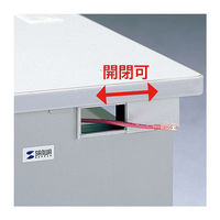 サンワサプライ　eデスク（Sタイプ）　幅1650×奥行750×高さ700mm　ED-SK16575N　1台　（直送品）