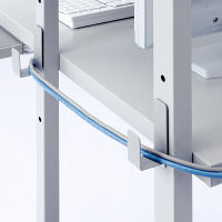 サンワサプライ　ケーブルフック（2個セット）　RAC-CF2　（直送品）