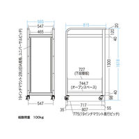 サンワサプライ　簡易サーバーラック　RAC-SV18UN　（直送品）