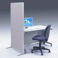 【在庫限り処分品】 サンワサプライ　パーティション（クロスタイプ）　SPT-0816CLTGY　（直送品）