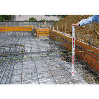 ゴム水糸　リール巻　蛍光イエロー　3mm　30m　78563　1セット（8個）　シンワ測定　（直送品）