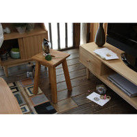 東谷　角スツール　MTK-521NA　ナチュラル　1脚　（直送品）