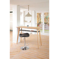 【軒先渡し】関家具　TIERRE（ティエラ）　カウンターチェア　PUブラック　TCC-629　1脚　（直送品）