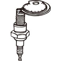 エスコ スパークプラグゲージ EA604PB 1セット(11個)（直送品）