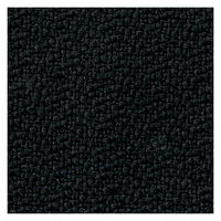 ライオン事務器　ミーティングチェア　No.390F　布張り　ブラック　1脚　（直送品）