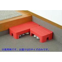 サンカ　デコラステップショート　Sサイズ　レッド　幅395×奥行280×高さ140mm　DS-SSRE