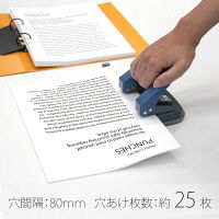 プラス ペーパーパンチ BL NO.91（直送品）