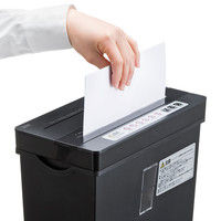 A4  クロスカットシュレッダー(11L/最大5枚細断) PSD-AW5534BK サンワサプライ（サンワダイレクト）（直送品）