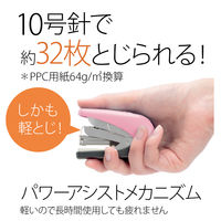 プラス フラットかるヒット32枚針付 ピンク ST-010VNH 1セット(1個)