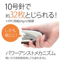 プラス フラットかるヒット32枚針付 ホワイト ST-010VNH 1セット(1個)