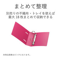 エレコム DVD・CD不織布ケース専用ファイル 36枚収納 ブラック CCD-BC02BK 1冊