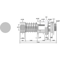 【コンタクトプローブ】テスプロ　OSPHシリーズ　OSPH-13-F　1本（直送品）