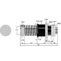 【コンタクトプローブ】テスプロ　OSPHシリーズ　OSPH-25-F　1本（直送品）