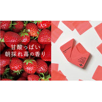 ノルコーポレーション ウォッシュニーフルーツ ペーパーハンドソープ 携帯用かみせっけん フレッシュストロベリーの香り 1個(40枚入)×12セット（直送品）