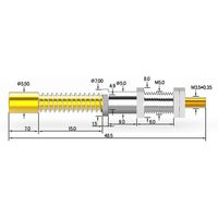 【コンタクトプローブ】テスプロ　OSPHシリーズ　OSPH-5-E　1ロット (2本)（直送品）