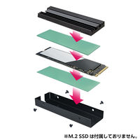ヒートシンク NVMe M.2 SSD専用 センチュリー CAHPS-M2 1個