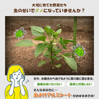 コモライフ 虫よけアルミシート 大小6枚組 390459 1セット(大小6枚組)（直送品）