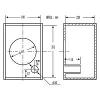 FOSTEX 16cmウーハーユニット FW168HR 1個（直送品）