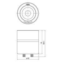 FOSTEX アルミ合金肉厚円筒形ホーン/超軽量リングダイヤフラム ホーンスーパーツイーター T925A(1本) 1個（直送品）