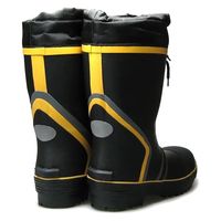 おたふく手袋 安全ショートブーツ JWー736　L　1足（直送品）