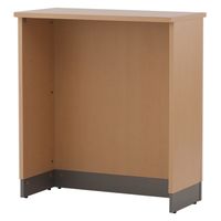 【車上渡し】アール・エフ・ヤマカワ ノルム ハイカウンター 幅900×奥行450×高1000mm ナチュラル Z-SHHC-900NA 1台（直送品）