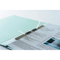 ライオン事務器 フラットファイル A4S F-518LS 水 10163 1セット(10冊)