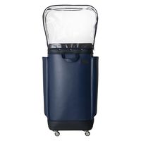 朝日ゴルフ キャスターバッグ ネイビー TDCB-2274 1個 (直送品)（直送品）
