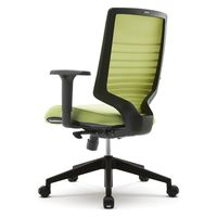 【車上渡し】アール・エフ・ヤマカワ T30 チェア 可動肘 グリーン FHTN302RF015 1脚（直送品）