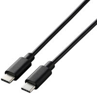 ヤザワコーポレーション PD100W対応ケーブル1m Type-C/PDC PDC010BK 1本