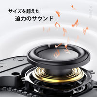 スピーカー ポータブル Bluetooth5.3 10W IP67防水 ブラック StormBox Micro2 Tribit