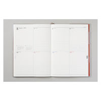 高橋書店 【2023年版】プラーノ1 B6 見開き1週間 月曜始まり バーミリオンレッド 201 1冊（直送品）