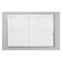 高橋書店 【2023年版】プラーノ2 B6 見開き1週間 月曜始まり ストーングレー　1冊（直送品）