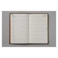 高橋書店 【2023年版】ビジネス手帳4 手帳判 見開き1週間+ノート 月曜始まり 茶 52 1冊（直送品）