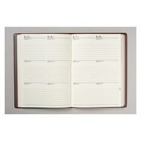 高橋書店 【2023年版】3年卓上日誌 A5 3年連用 茶 63 1冊（直送品）