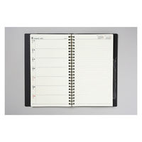 高橋書店 【2023年版】リングダイアリースリム A5変型 見開き1週間+ノート 月曜始 黒 90 1冊（直送品）