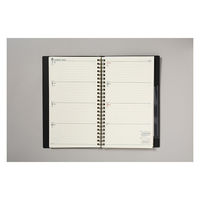 高橋書店 【2023年版】リングダイアリースリム A5変型 見開き1週間 月曜始まり 黒 93 1冊（直送品）