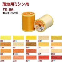 フジックス シャッペスパン 【薄地用ミシン糸】 #90 300m col.233 FK66-233 1箱(15個入)（直送品）