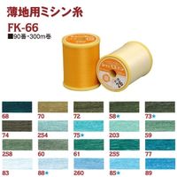 フジックス シャッペスパン 【薄地用ミシン糸】 #90 300m col.75 FK66-75 1箱(15個入)（直送品）